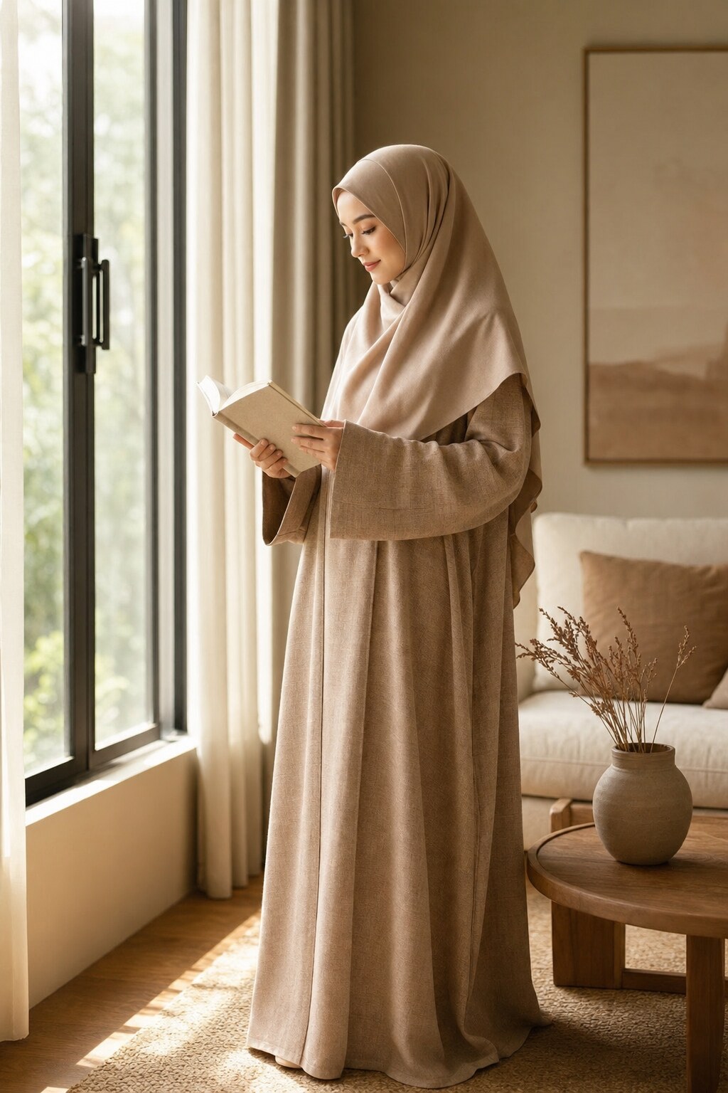 Noura Oat Abaya sehari-hari
