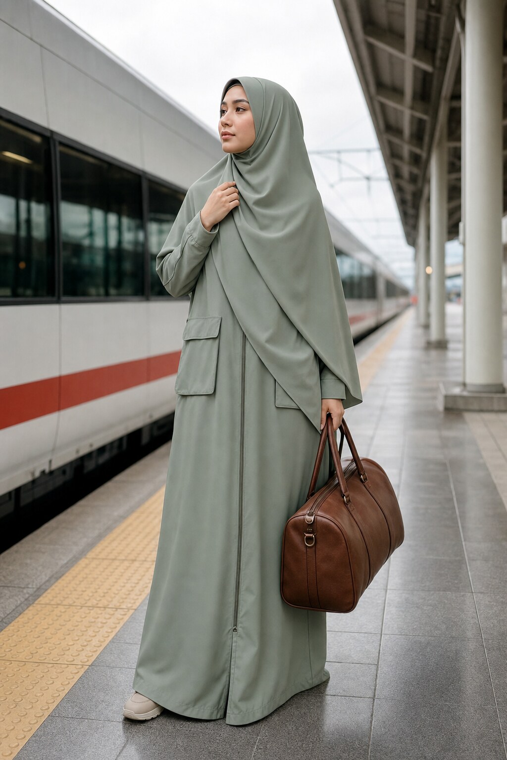Rania Sage Abaya untuk traveling